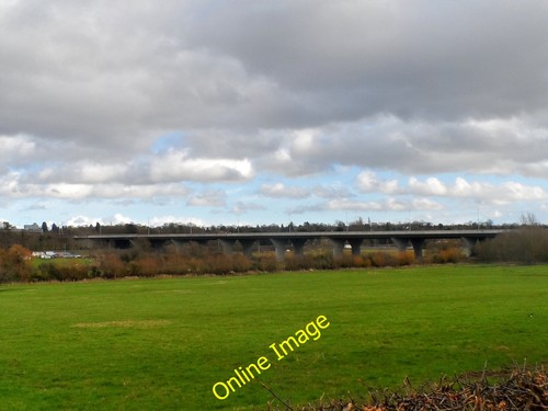 Photo 12x8 m25 viaduct kings - 12x8, viaduct,