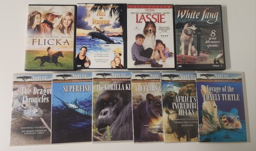 Kids animal dvd lot white - kids,