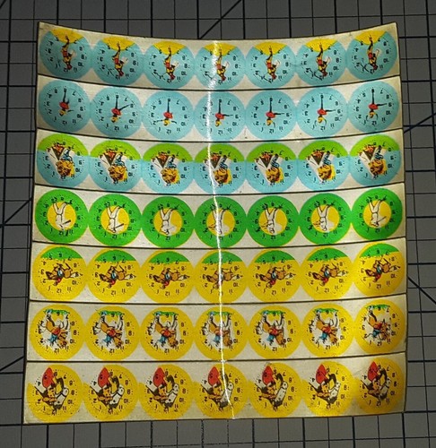 Raro foglio completo - , anni