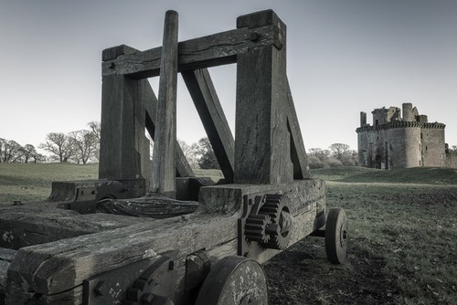 Photo 6x4 caerlaverock castle - 6x4,